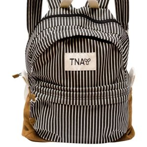Aritzia TNA striped backpack